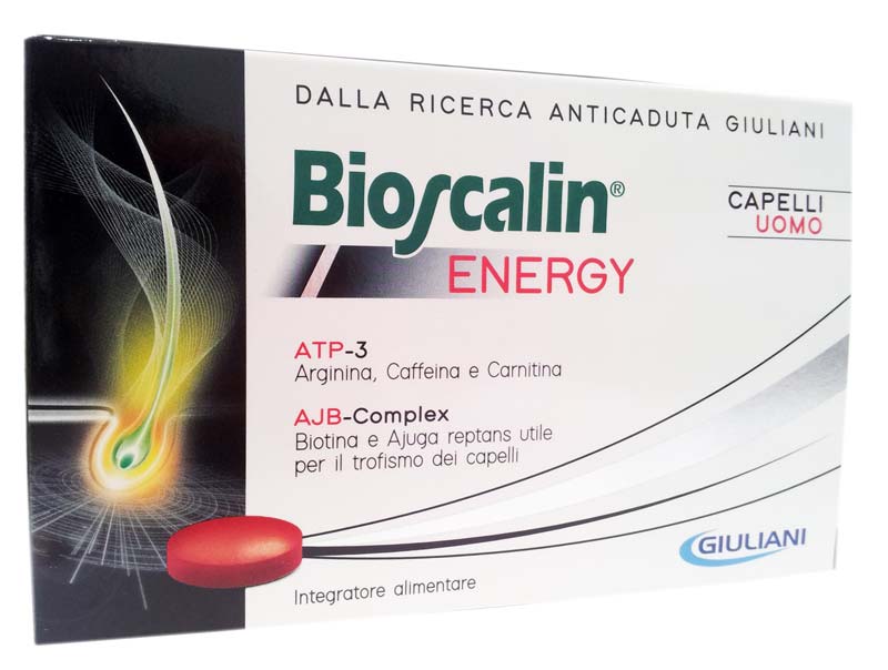 Bioscalin Energy Capelli Uomo 30 Compresse